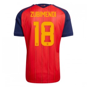 Jalkapallo Pelipaidat/Peliasut Espanja ZUBIMENDI 18 Kotipelipaita Mm-Kisat 2026